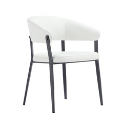 Belle Dining Chair in White (set of 2) - Ornate Home