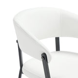 Belle Dining Chair in White (set of 4) - Ornate Home