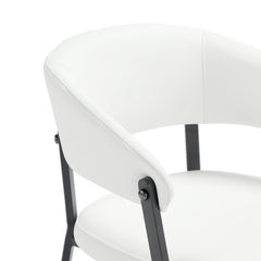 Belle Dining Chair in White (set of 4) - Ornate Home