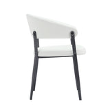 Belle Dining Chair in White (set of 4) - Ornate Home