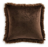 Bellethrone Brown Pillow (Set of 4) (Online Special Price) - Ornate Home