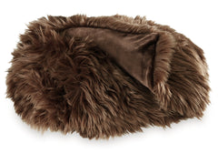 Bellethrone Brown Throw - Ornate Home