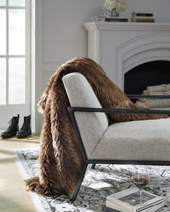 Bellethrone Brown Throw - Ornate Home
