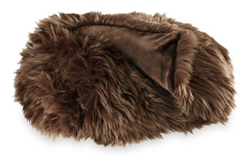 Bellethrone Brown Throw (Set of 3) (Online Special Price) - Ornate Home