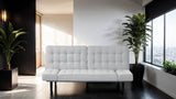 Bellevue Light Gray Futon Sofa - Ornate Home