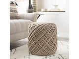 Bellingen Beige Pouf - Ornate Home