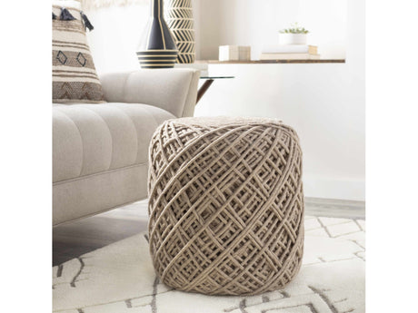 Bellingen Beige Pouf - Ornate Home