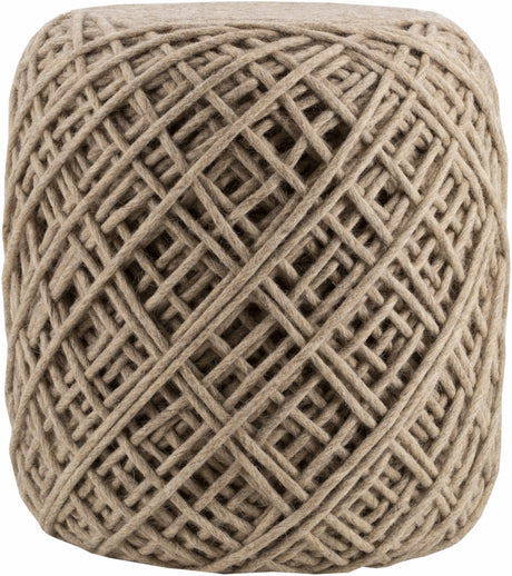 Bellingen Beige Pouf - Ornate Home