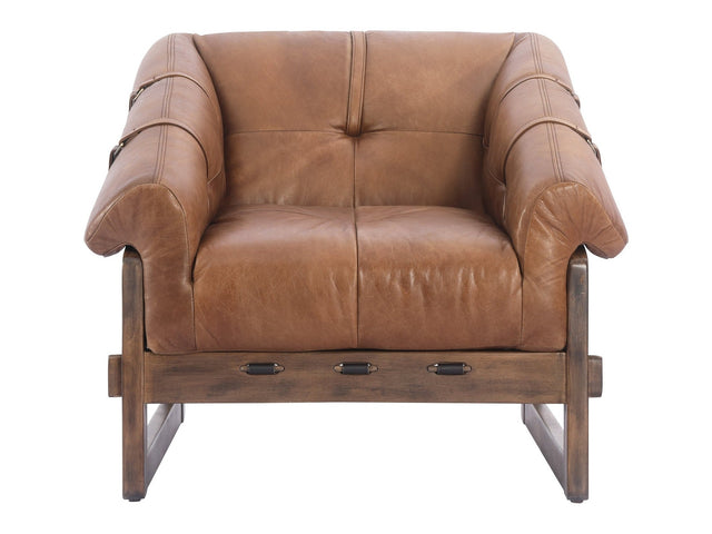 Bellos Brown Accent Chair - Ornate Home