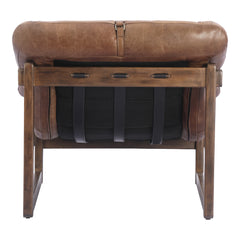 Bellos Brown Accent Chair - Ornate Home
