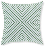 Bellvale Green/White Pillow - Ornate Home