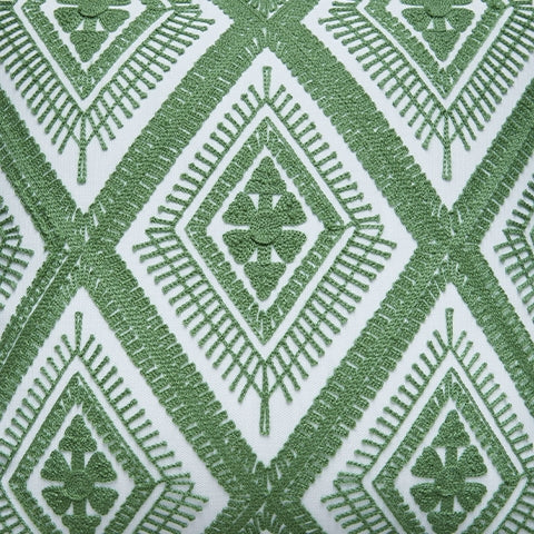 Bellvale Green/White Pillow - Ornate Home