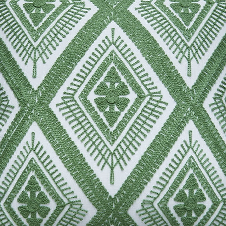 Bellvale Green/White Pillow - Ornate Home
