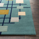 Bellvue Modern Wool Rug - Ornate Home
