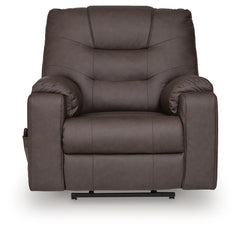 Belmone Pike Gunmetal Power Lift Recliner - Ornate Home