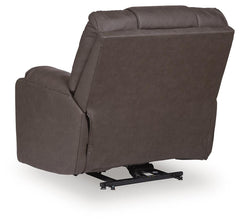 Belmone Pike Gunmetal Power Lift Recliner - Ornate Home