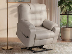 Belmone Pike Sand Power Lift Recliner - Ornate Home