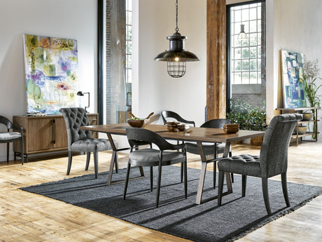 Belmont After Midnight/Brushed Bronze Chair - Ornate Home