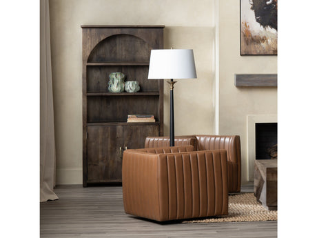 Belmont Brown Bookcase - Ornate Home