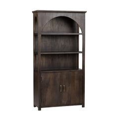 Belmont Brown Bookcase - Ornate Home