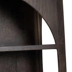 Belmont Brown Bookcase - Ornate Home