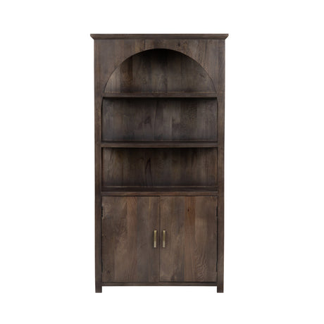 Belmont Brown Bookcase - Ornate Home