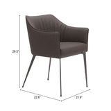 Belmont Brown Dining Chair - Ornate Home