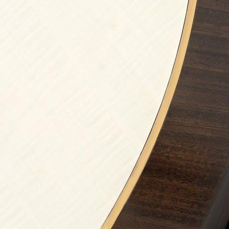 Belmont Place Espresso 60" Round Dining Table - Ornate Home