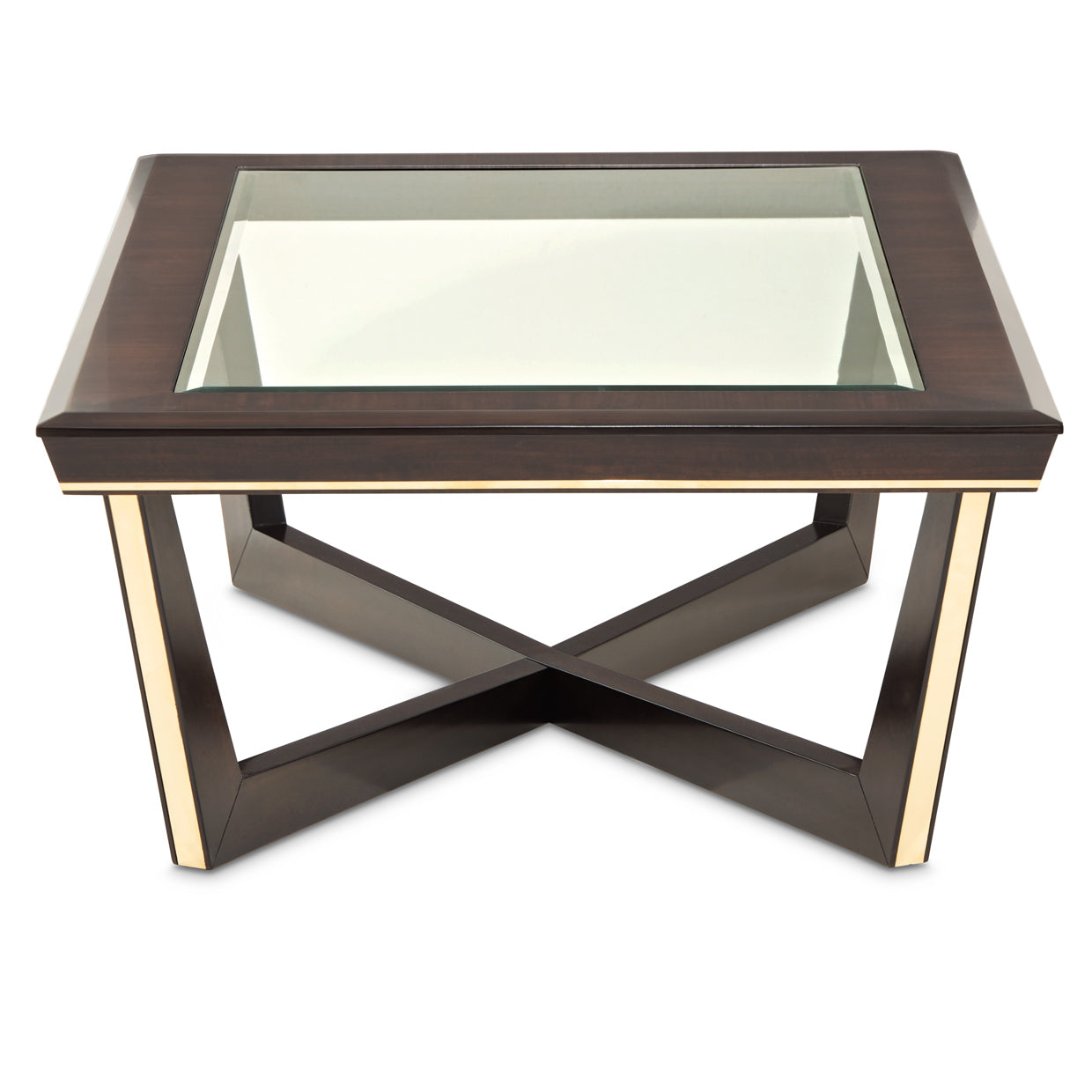 Belmont Place Espresso Cocktail Table - Ornate Home