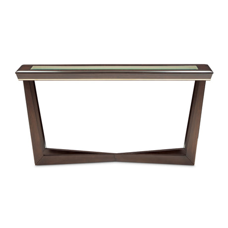Belmont Place Espresso Console Table - Ornate Home