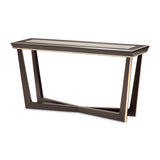 Belmont Place Espresso Console Table - Ornate Home