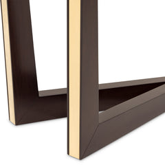 Belmont Place Espresso Console Table - Ornate Home