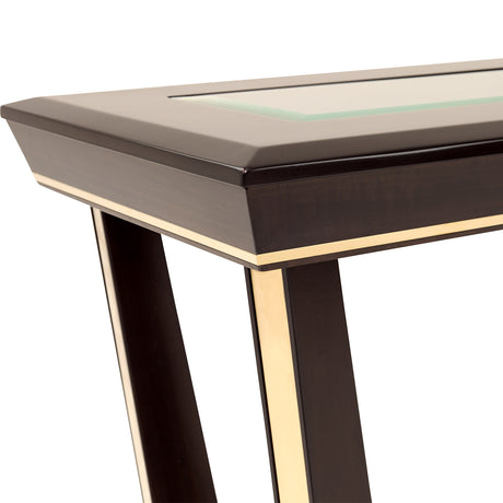 Belmont Place Espresso Console Table - Ornate Home