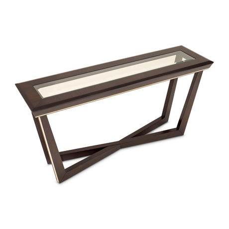 Belmont Place Espresso Console Table - Ornate Home