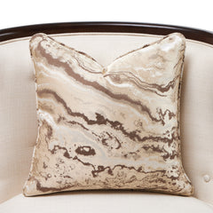 Belmont Place Espresso/Cream Accent Chair - Ornate Home