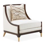 Belmont Place Espresso/Cream Accent Chair - Ornate Home