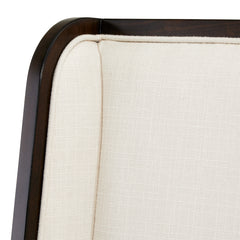 Belmont Place Espresso/Cream Desk Chair - Ornate Home