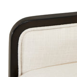 Belmont Place Espresso/Cream Desk Chair - Ornate Home