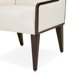 Belmont Place Espresso/Cream Desk Chair - Ornate Home