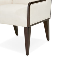 Belmont Place Espresso/Cream Desk Chair - Ornate Home