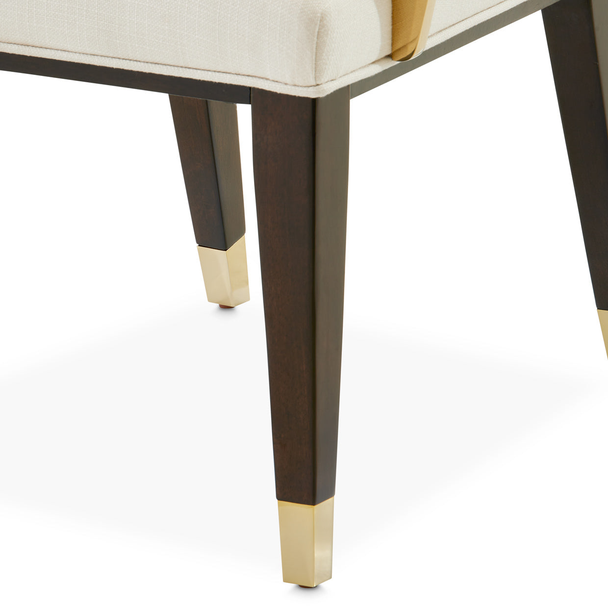 Belmont Place Espresso/Cream Dining Arm Chair (Set of 2) - Ornate Home