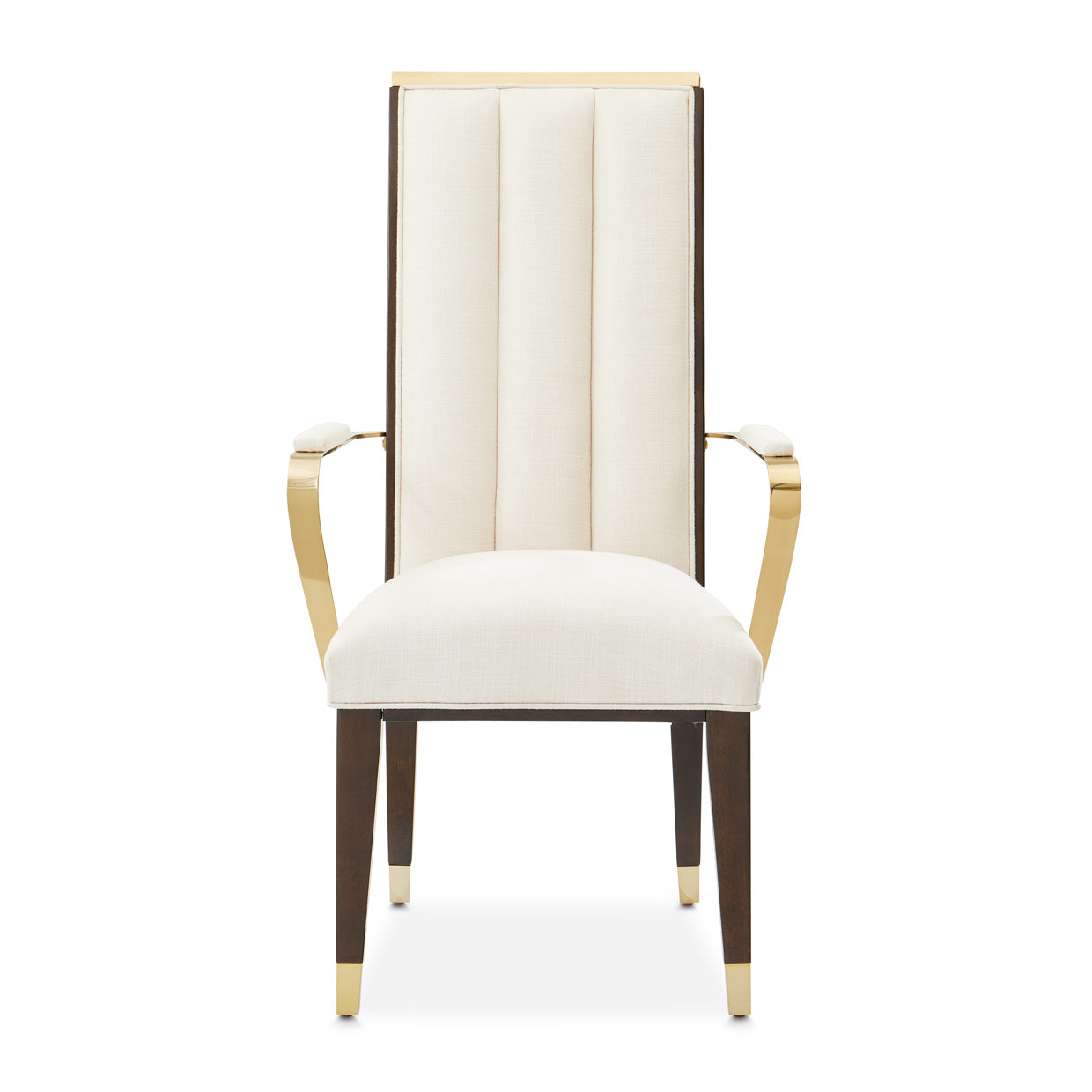 Belmont Place Espresso/Cream Dining Arm Chair (Set of 2) - Ornate Home