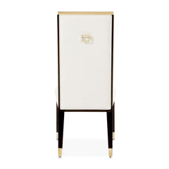 Belmont Place Espresso/Cream Dining Side Chair (Set of 2) - Ornate Home