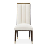 Belmont Place Espresso/Cream Dining Side Chair (Set of 2) - Ornate Home