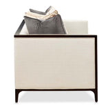 Belmont Place Espresso/Cream Loveseat - Ornate Home
