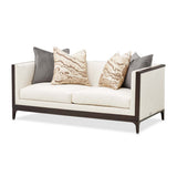 Belmont Place Espresso/Cream Loveseat - Ornate Home