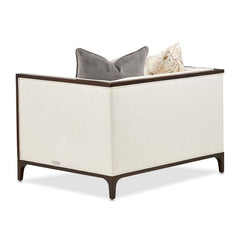 Belmont Place Espresso/Cream Matching Chair - Ornate Home