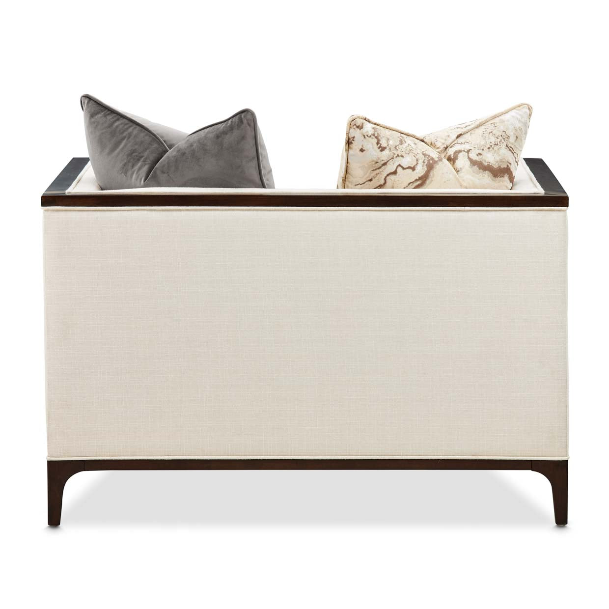 Belmont Place Espresso/Cream Matching Chair - Ornate Home