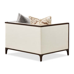 Belmont Place Espresso/Cream Matching Chair - Ornate Home