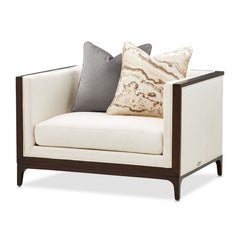 Belmont Place Espresso/Cream Matching Chair - Ornate Home